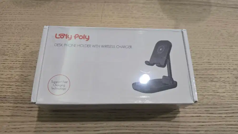 Deskphone Holder With Wireless Charger