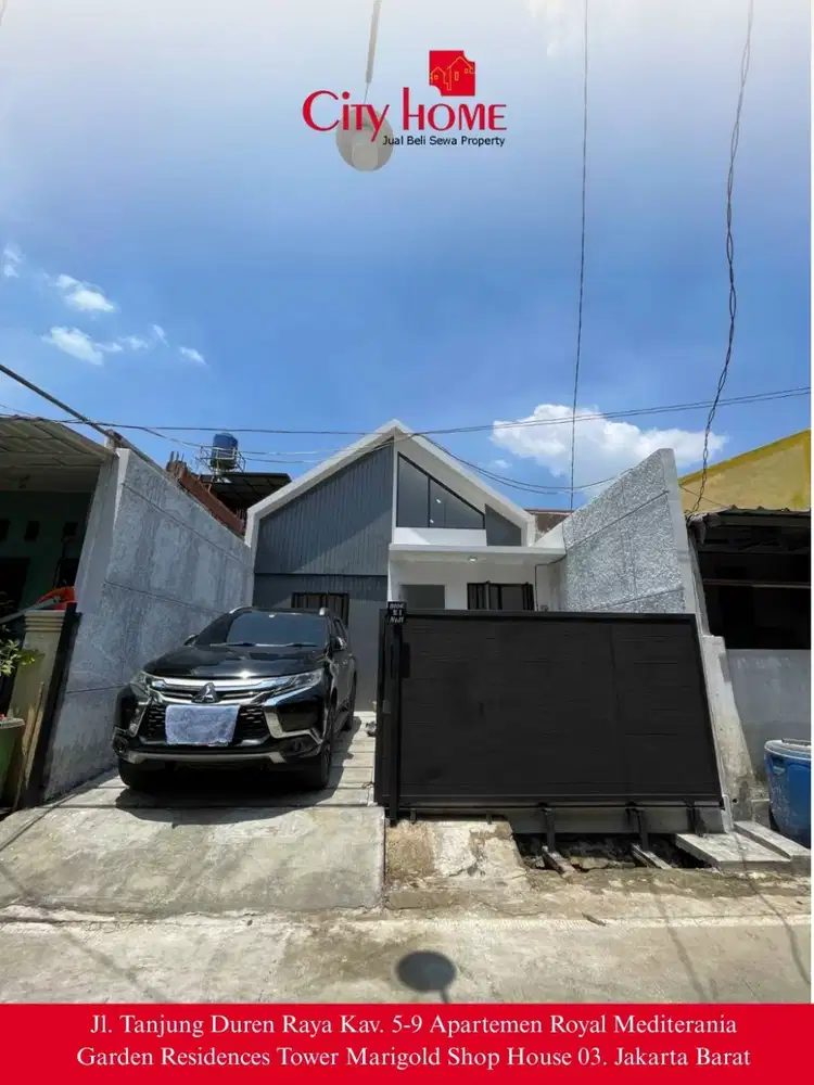 Jual Rumah Siap Huni di Jati Sari Permai, Konsep Ala Kafe Estetik