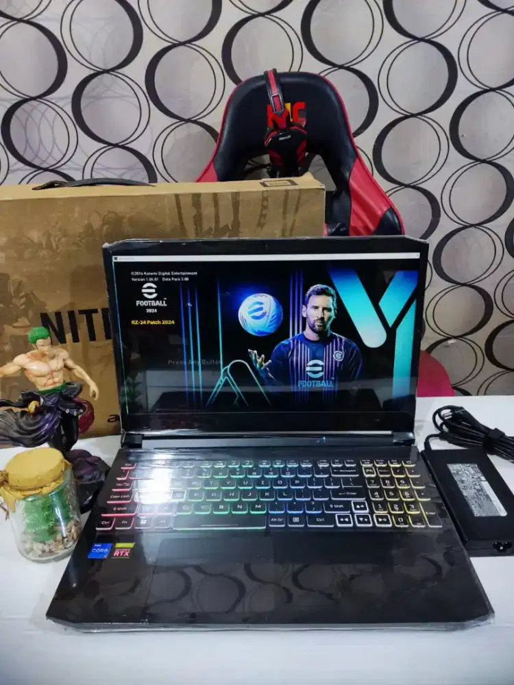 Acer Nitro 5 RTX 3050 RAM 16GB SSD 512GB Siap Render