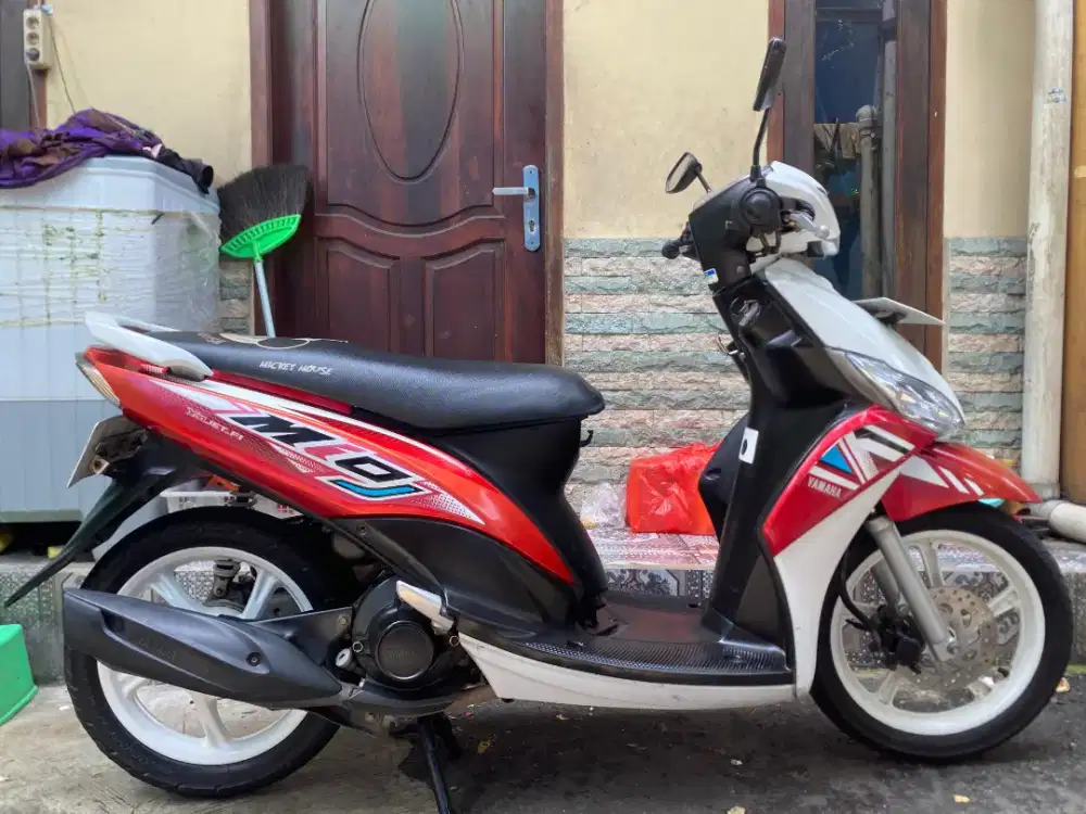YAMAHA MIO J TAHUN 2012 PAJAK ON SS LENGKAP ASLI