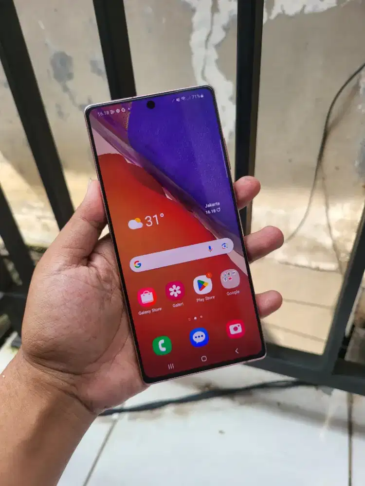 Samsung Note 20 8/256 Gb Ex Resmi