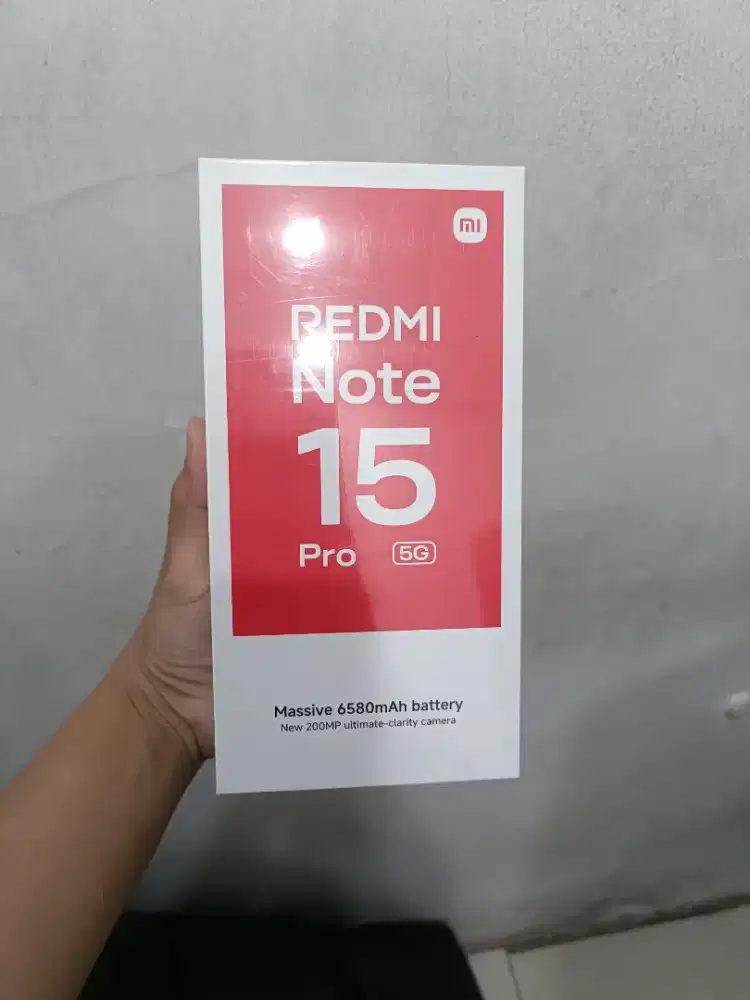 Xiaomi Redmi Note 15 Pro 5G 8/256 Garansi Resmi New
