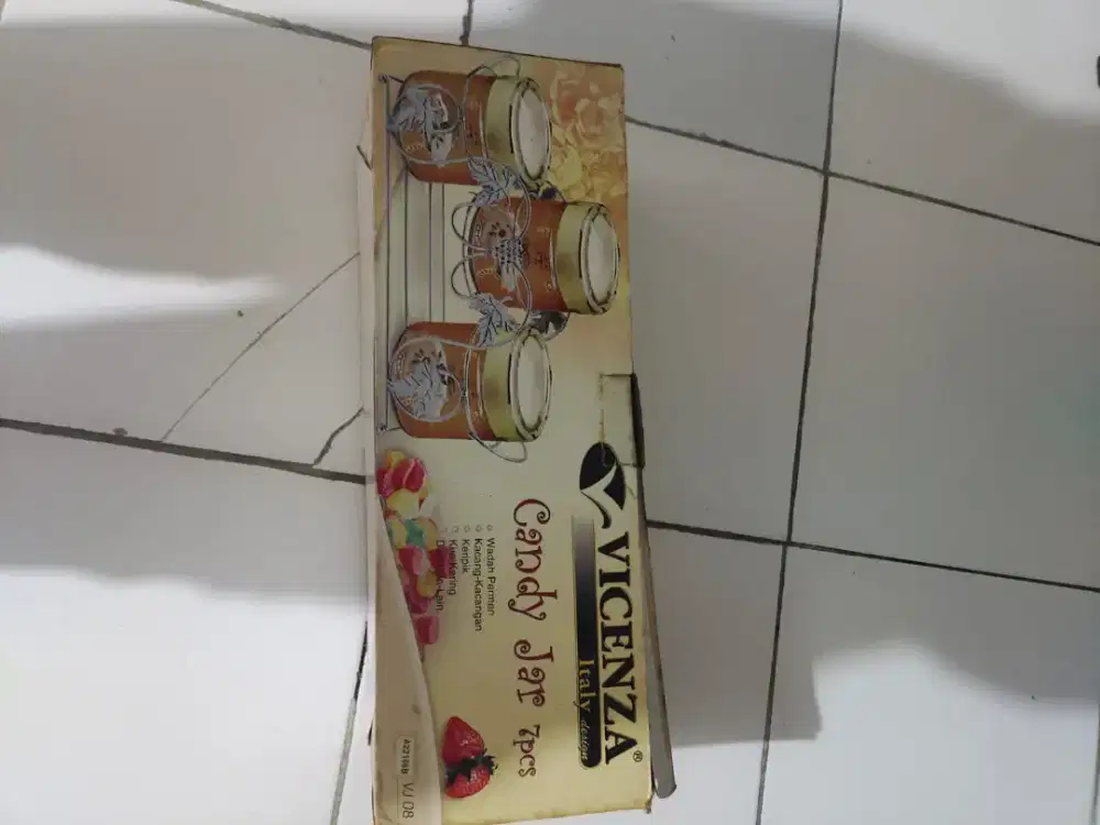 Vicenza candy jar/tempat permen