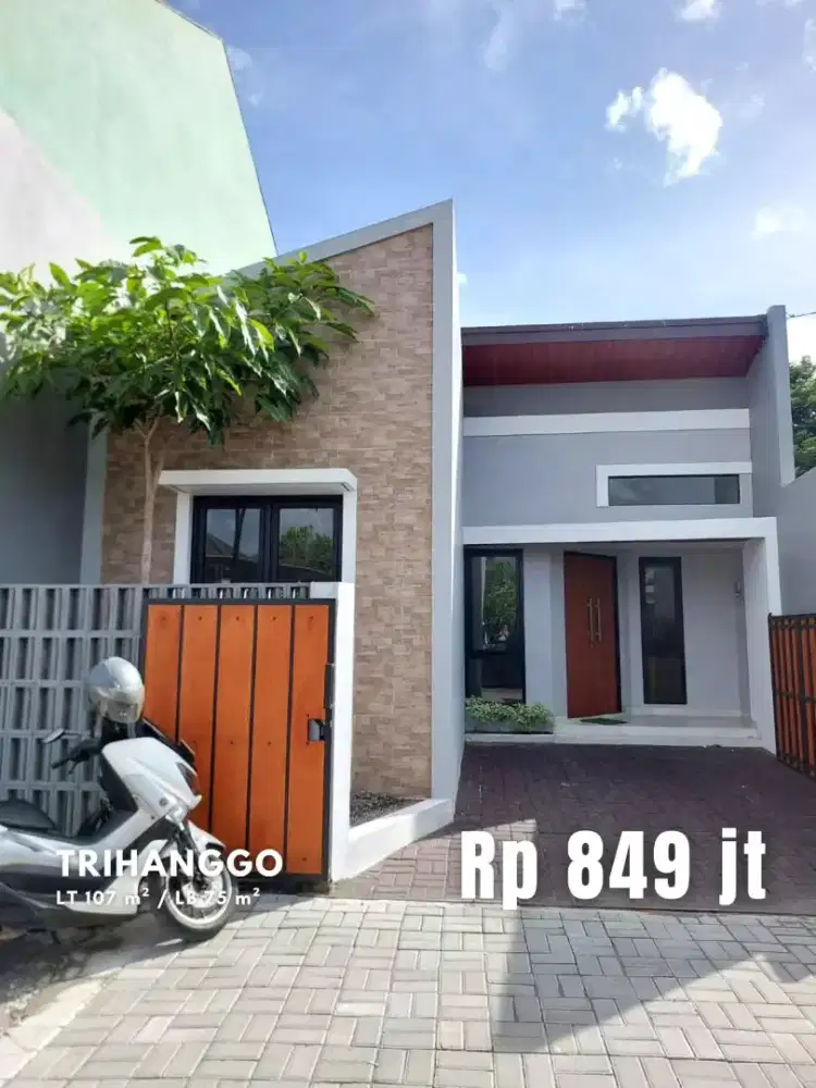 Dijual Rumah Baru Dalam Ringroad dekat Jalan Kabupaten