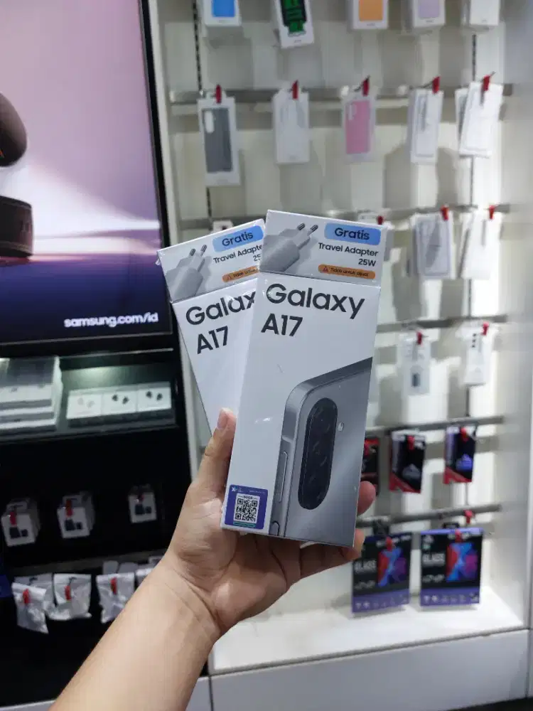 Samsung A17 promo diskon + free adapter 25watt