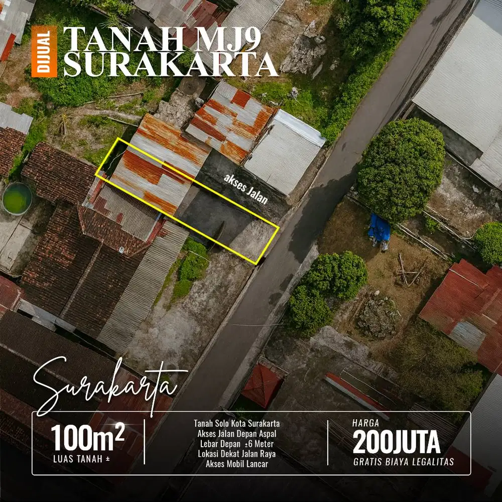 Tanah Solo Kota Surakarta Mojosongo Jebres TATV USB UNS