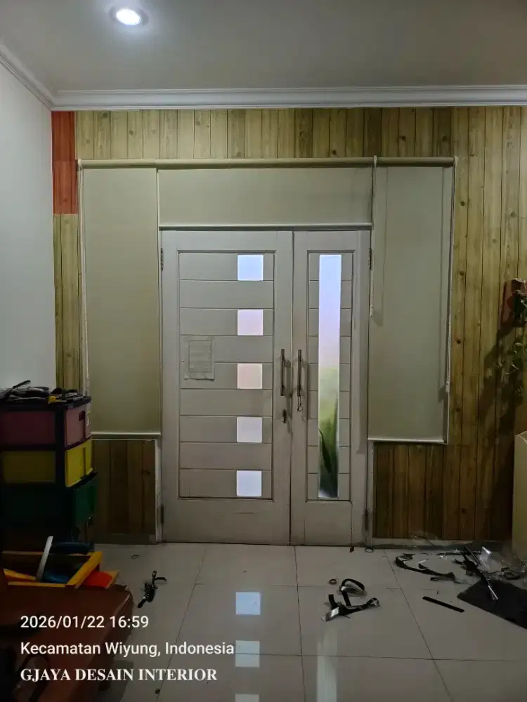 GORDEN RUMAH MINIMALIS ROLLER BLIND