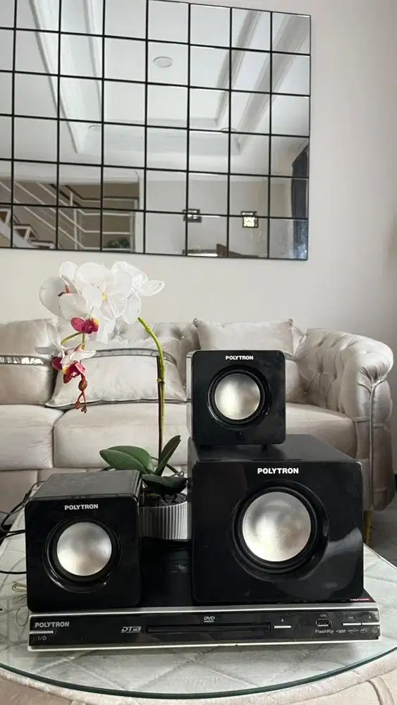 Speaker polytron fullset dan dvd