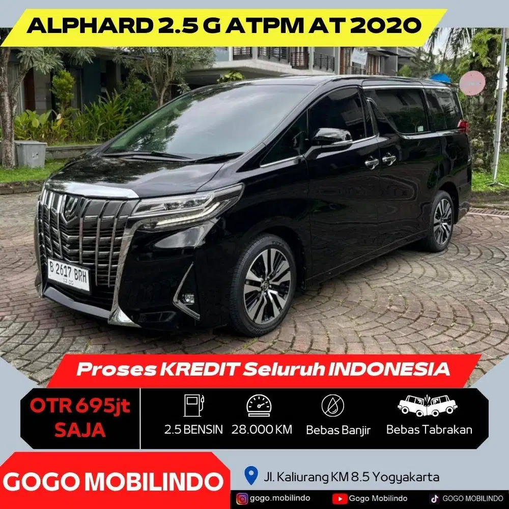 Toyota Alphard G ATPM Matic 2020 ANTIK Istimewa Kredit Murah