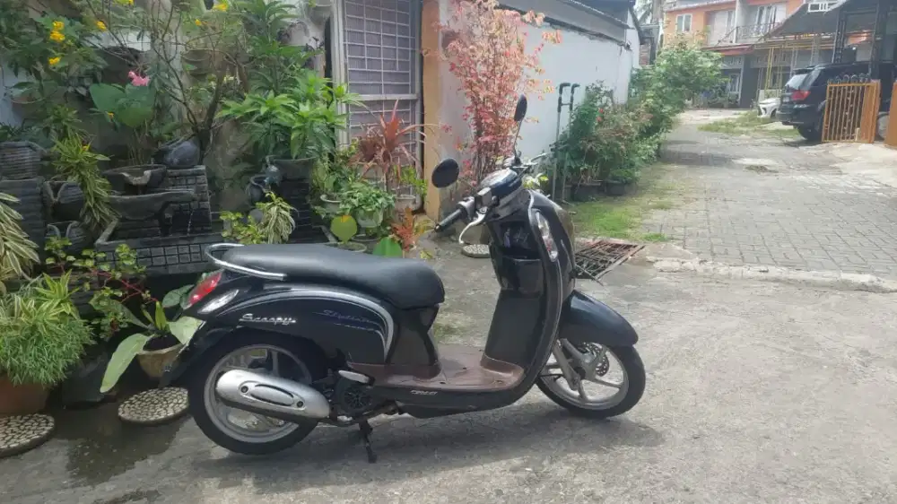 HONDA SCOOPY 2016 STATER HALUS.