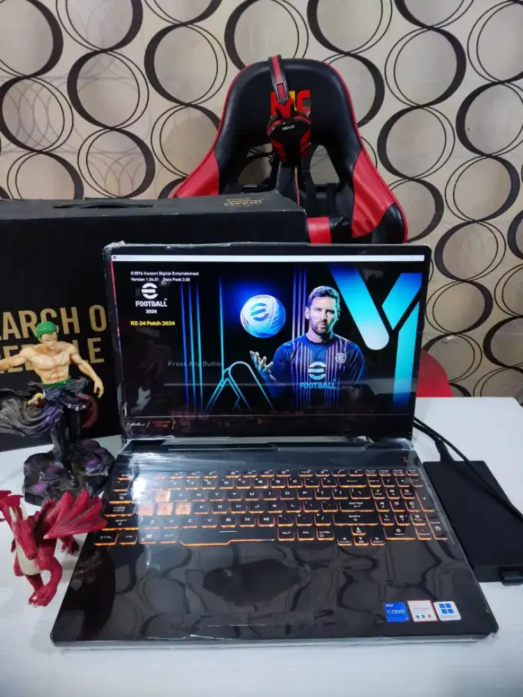 Asus TUF F15 FX506HCB Core i7 GEN 11 RAM 16GB SSD 512GB Siap Pakai