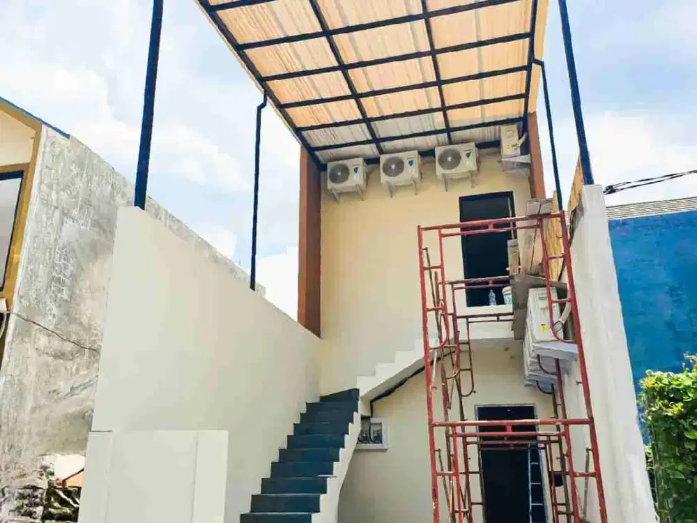 960 juta + free biaya‼️Jual Tunah Kos Baru + Furnish lokasi dekat UPN Rungkut