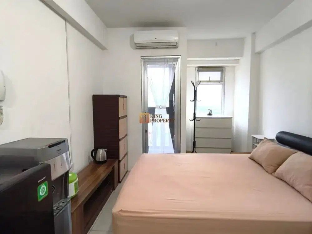 Minimalis & Cozy! Studio 21M² Furnished View Kota Jakarta Apartemen Green Bay Pluit Greenbay
