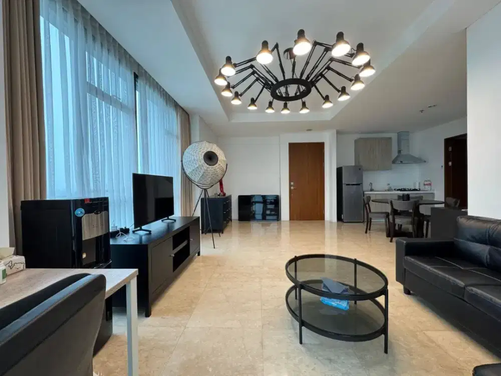 Apartemen Mewah Rasa Hotel di Veranda Residence Puri 139m2 4BR Full-Furnished