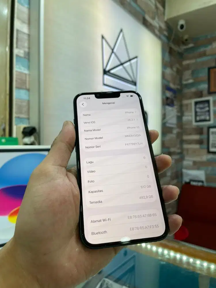 iphone 13 512gb green second ibox like new