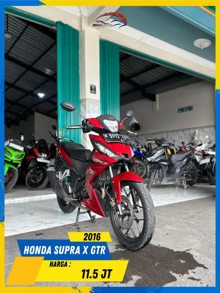 HONDA SUPRA X GTR 2016 GASSKEUN BOLOH HIKMAH MOTOR KEPUH MALANG
