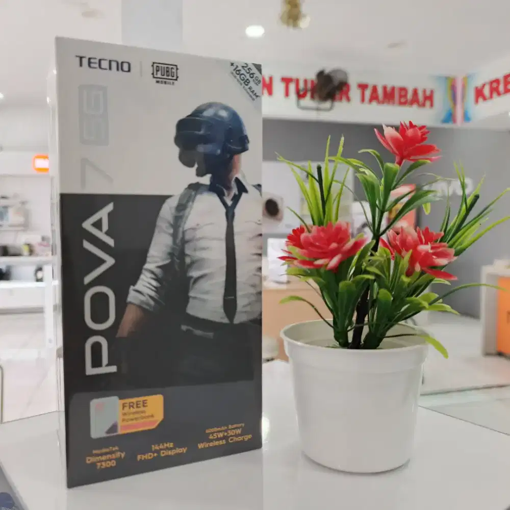 TECNO POVA 7 5G 8/256 ORI SEGEL GARANSI RESMI