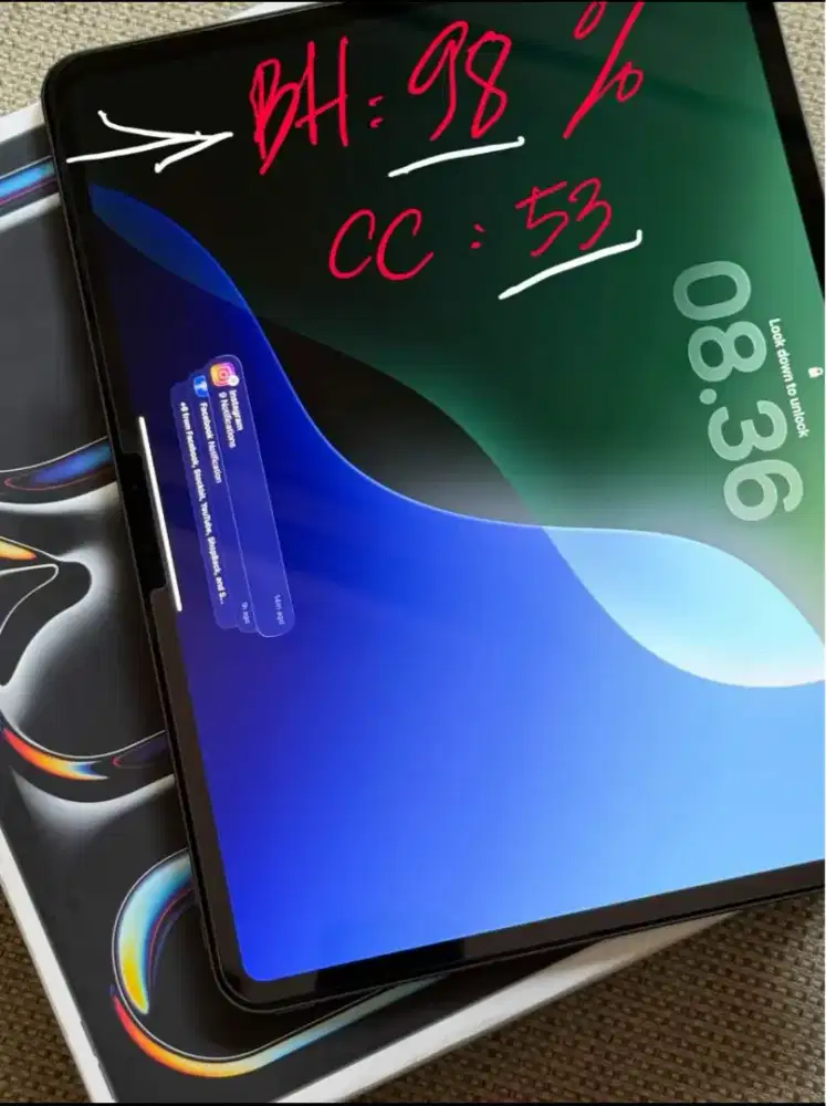 ipad pro m4 13inch 1Tb INTER sampai juli 2026