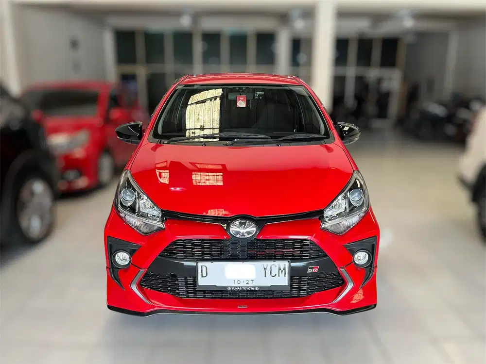Toyota Agya GR matic 2022 merah mulus