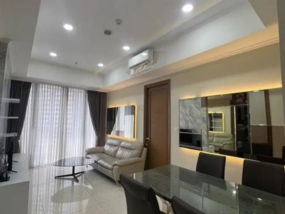 Disewakan 2br+ full furnished Condominium Taman Anggrek Residence fasilitas premium club house taman