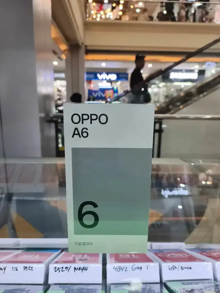 Oppo A6 6/256 Garansi resmi batre awet 6500mah Chipset Snapdragon 685