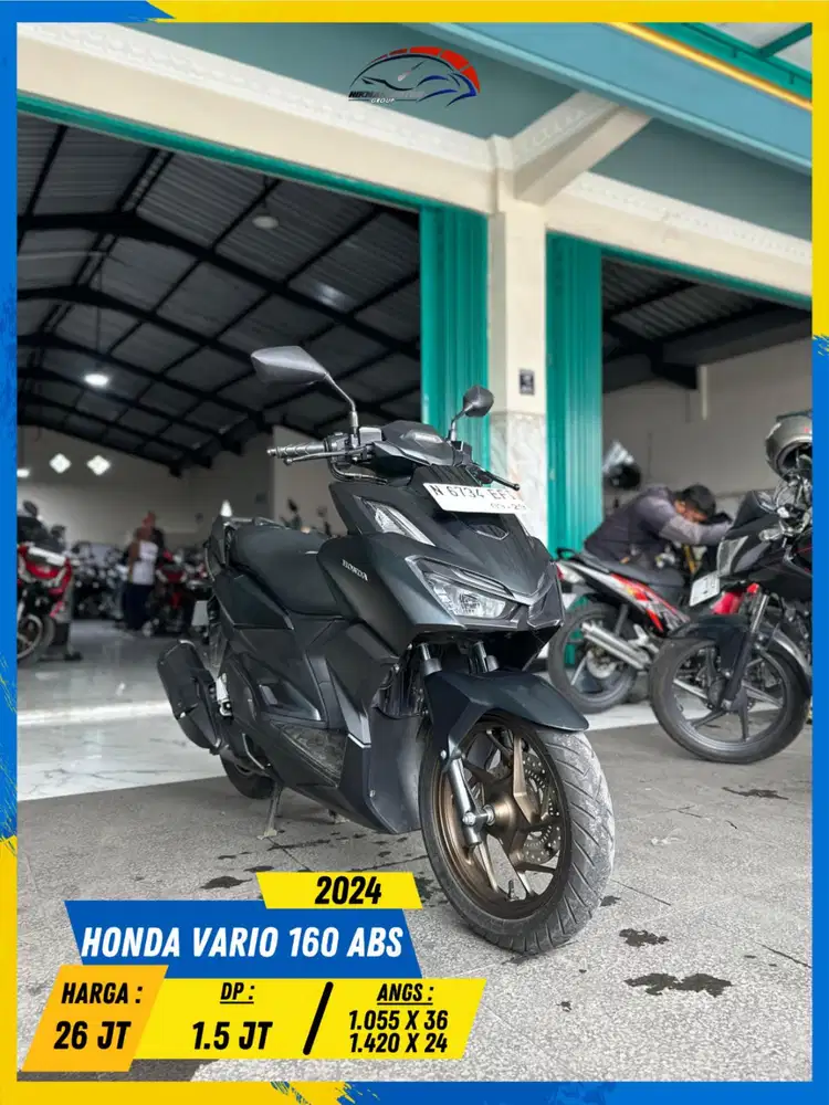 HONDA VARIO 160 ABS 2024 MURAH CIAMIK BOLOH HIKMAH MOTOR KEPUH MALANG