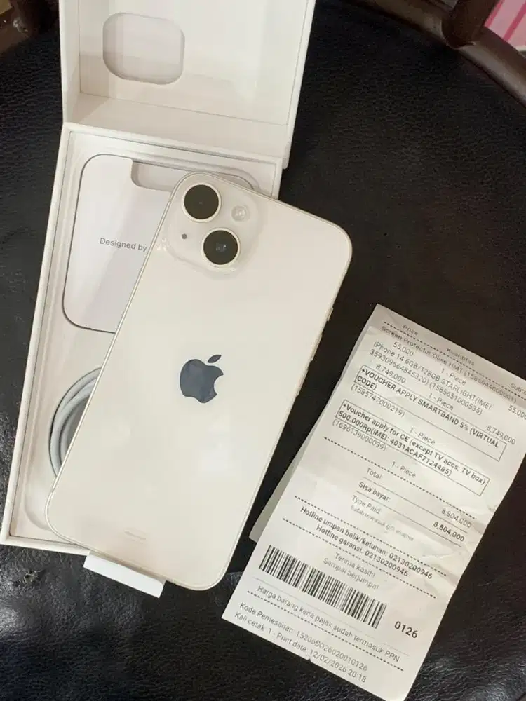 Iphone 14 open box starlight