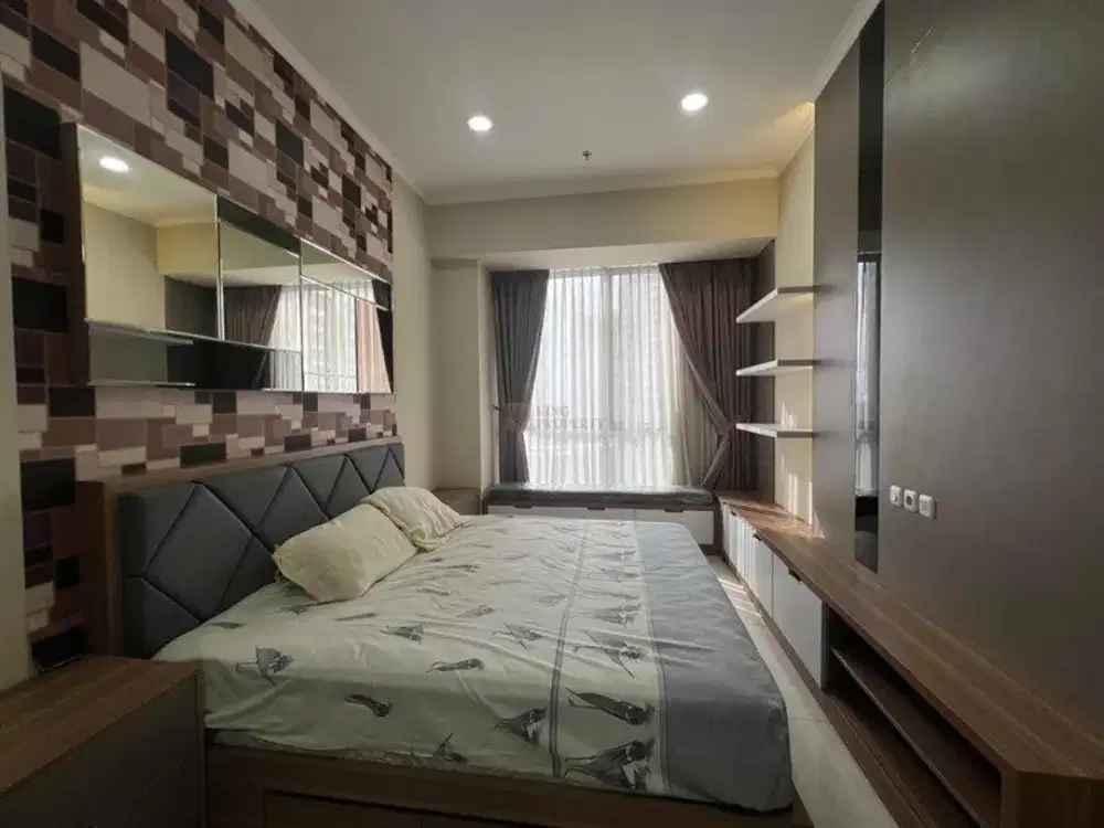 Disewakan 2br+ siap Huni Apartemen Taman Anggrek residence fasilitas super lengkap club house