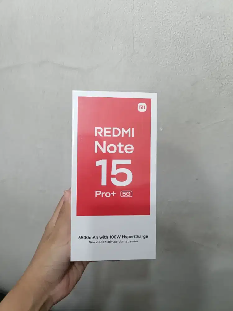 Xiaomi Redmi Note 15 Pro+ 5G Garansi Resmi 12/512