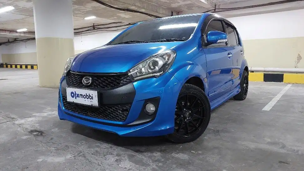 TDP 6,JT, TERMURAH Daihatsu Sirion 1.3 D Bensin-MT Biru 2017