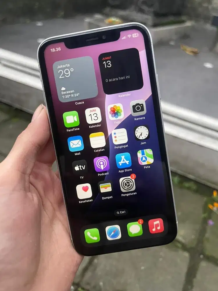 iPhone XR Beacukai 64GB Hp & Cas