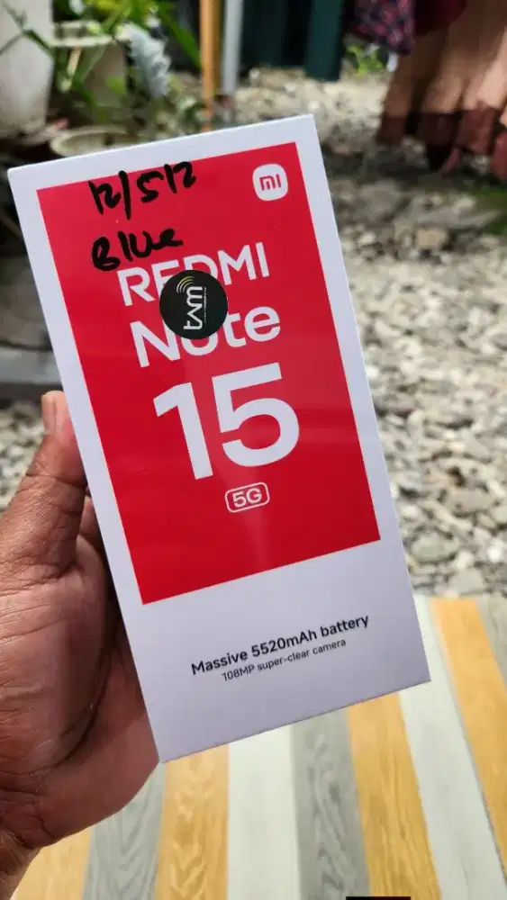 redmi note 15 (5G) ram 12/512
