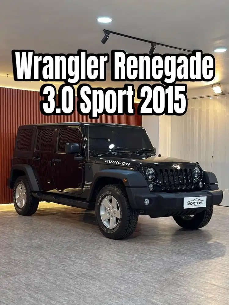 [Low km 32rb] Jeep Wrangler Renegade Sport 3.0 2015