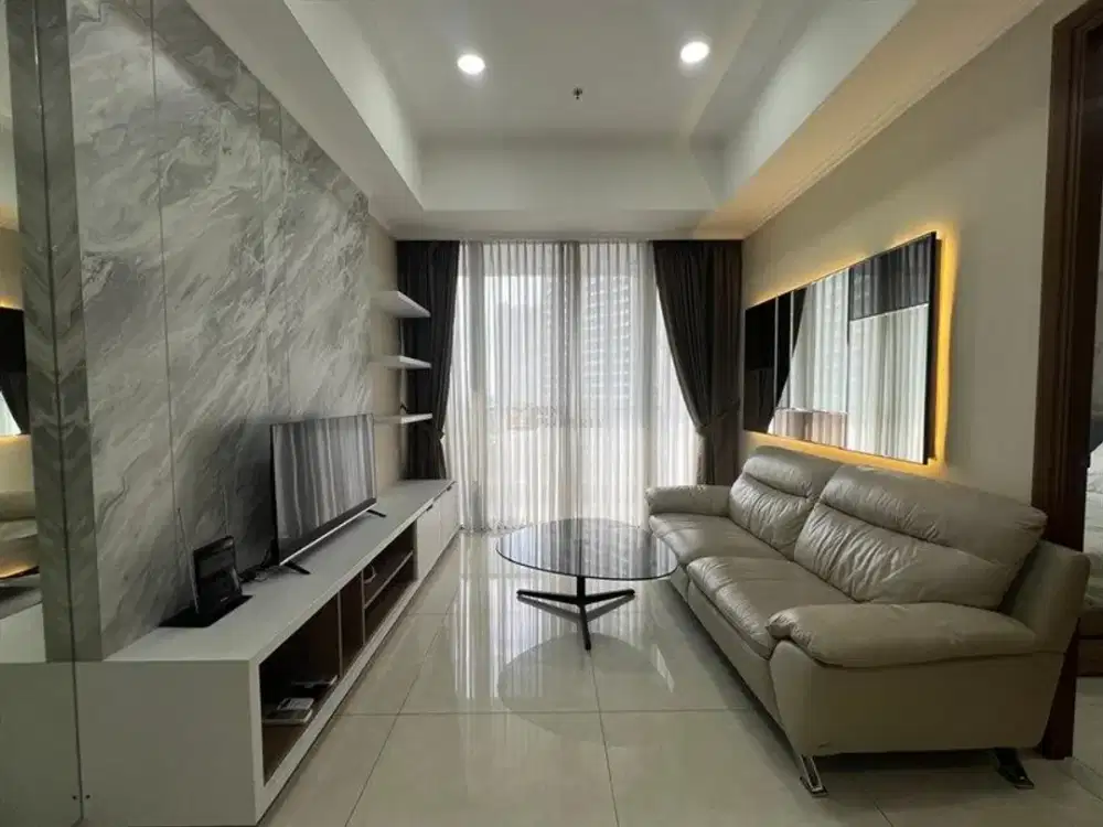 2 Bedroom Siap Huni Taman Anggrek Residences | Lantai Rendah Favorit | Walk to Central Park & Neo Soho