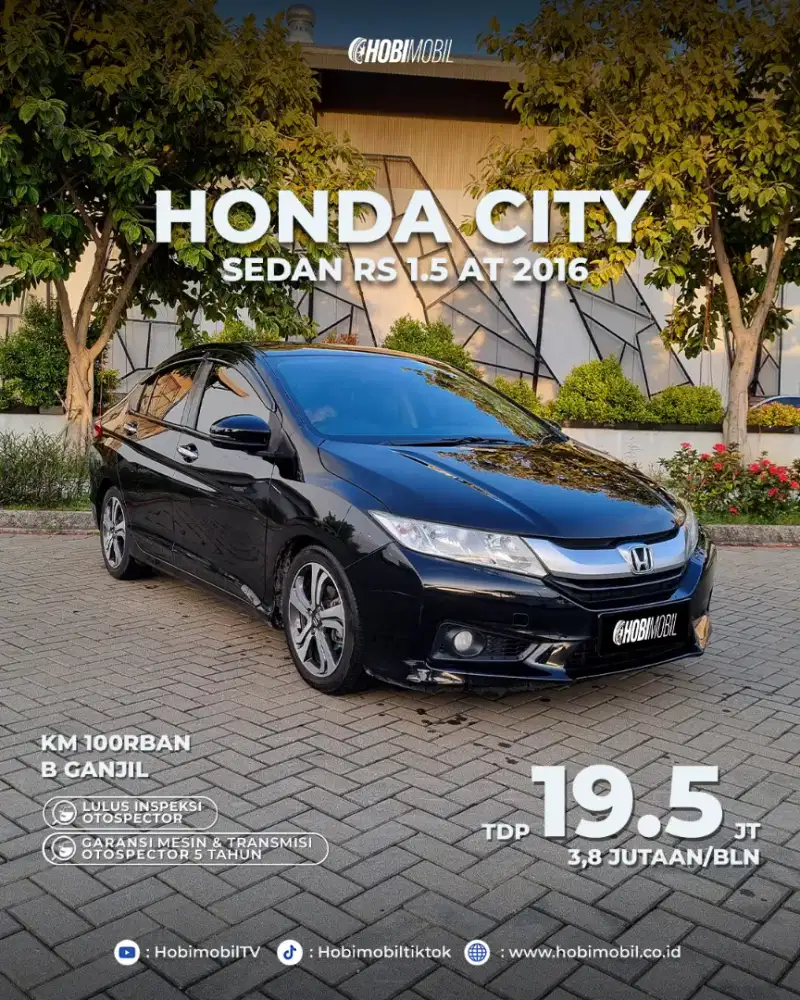City Sedan RS 1.5 AT Thn 2016
