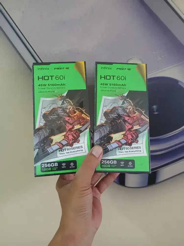 [ Fast respon WA ] Infinix Hot 60i NFC 8+8/256 Garansi resni 1thn