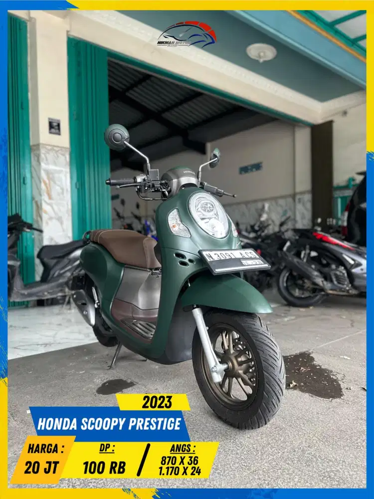 HONDA SCOOPY PRESTIGE 2023 NDANG GASS BOLOH HIKMAH MOTOR KEPUH MALANG