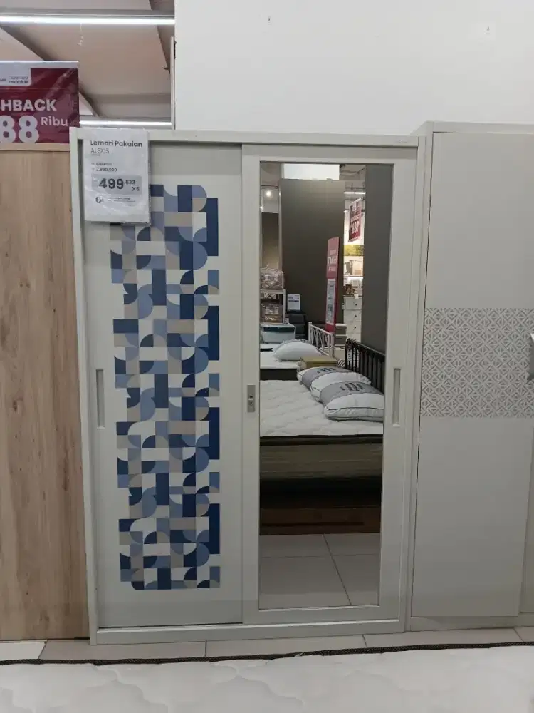 Lemari baju  2 pintu