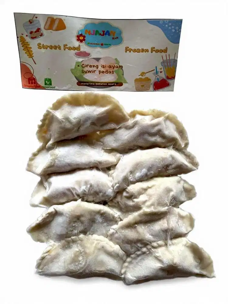Cireng Frozen isi ayam suwir pedas isi 10pcs