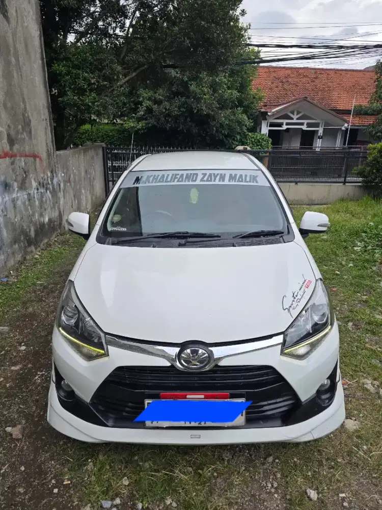Di jual cepat Toyota Agya 1.2 G M/T Putih 2017  Harga Nego sampai Jadi