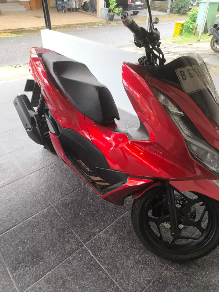 PCX CBS 2024 Merah Glossy KM 6 rbu