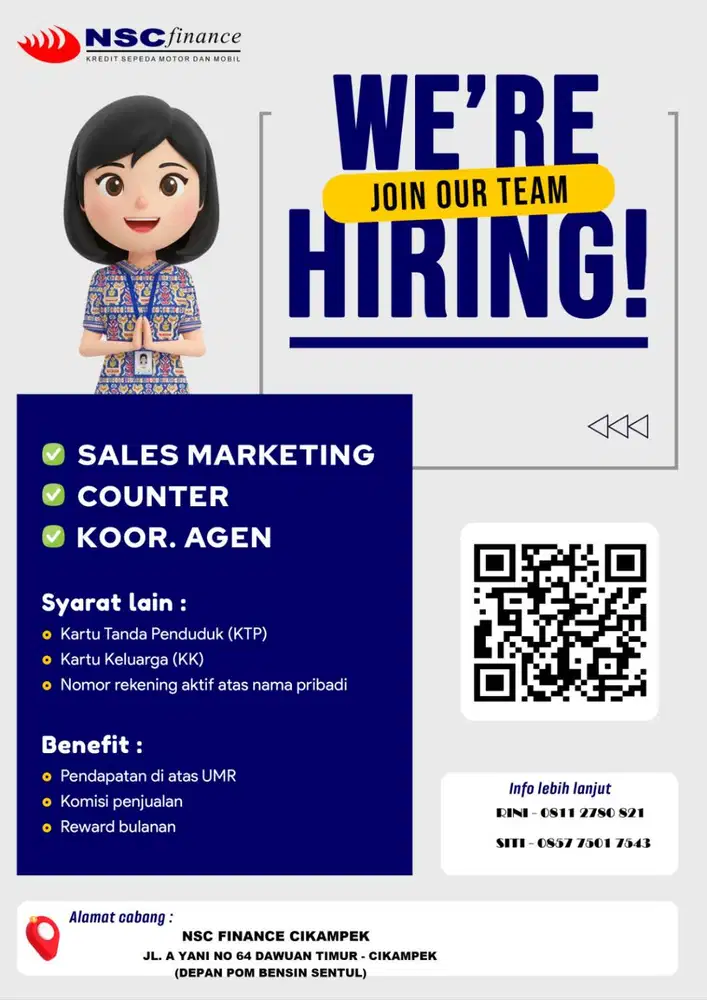 Lowker NSC Finance Cikampek