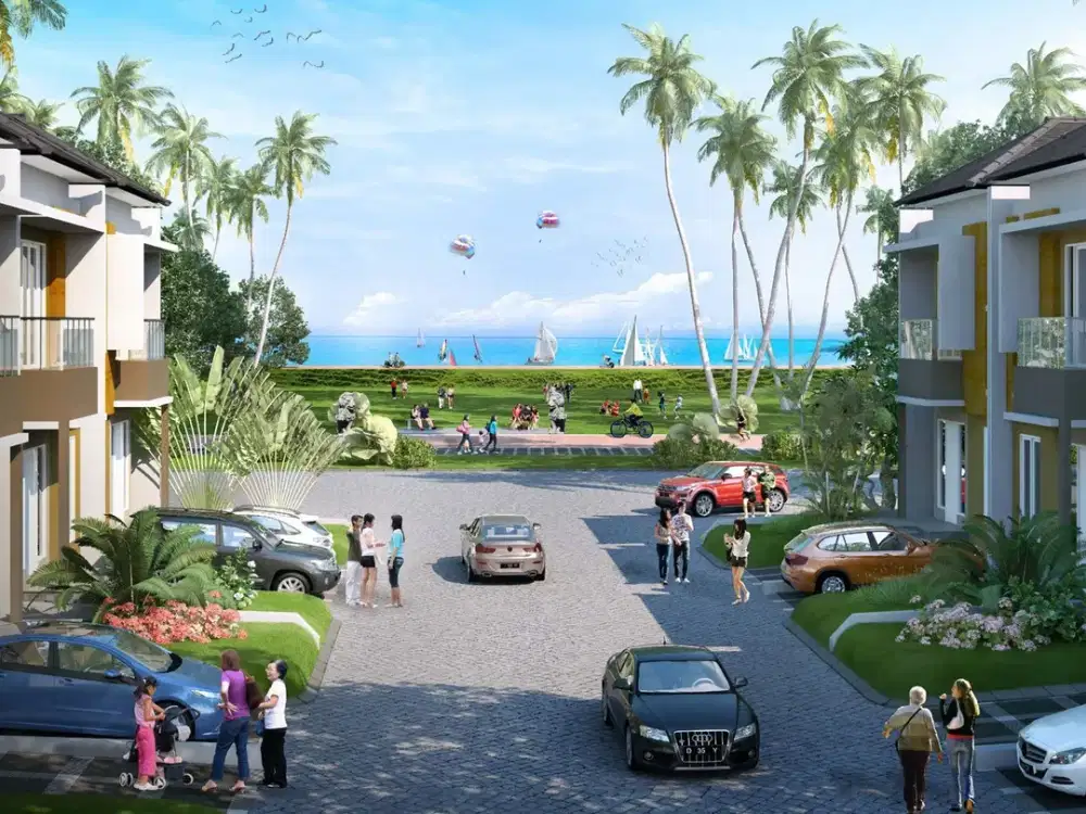 sewa rumah golf island pik 10x20 bagus