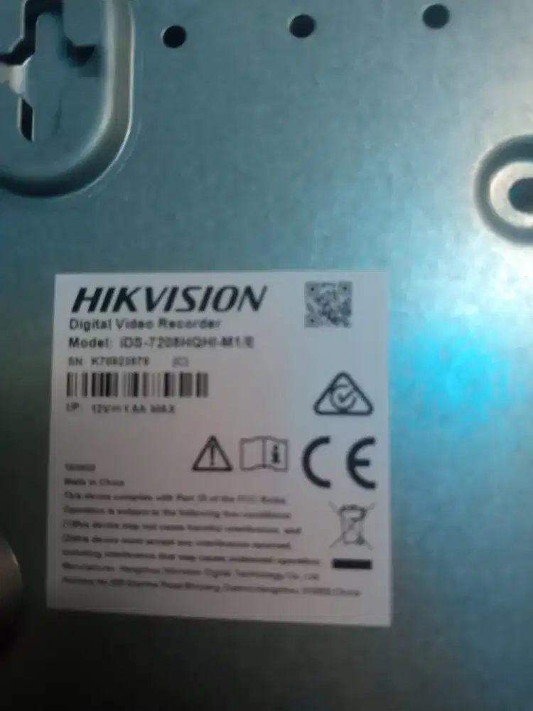 Hikvision iDS-7208HQHI-M1/E  8 channel