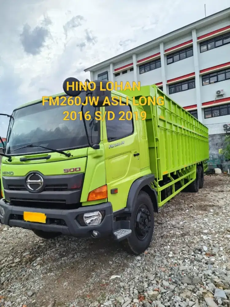HINO LOHAN FM260JW ASLI LONG 6X4 BAK BESI TRONTON ISTIMEWA SEKALI