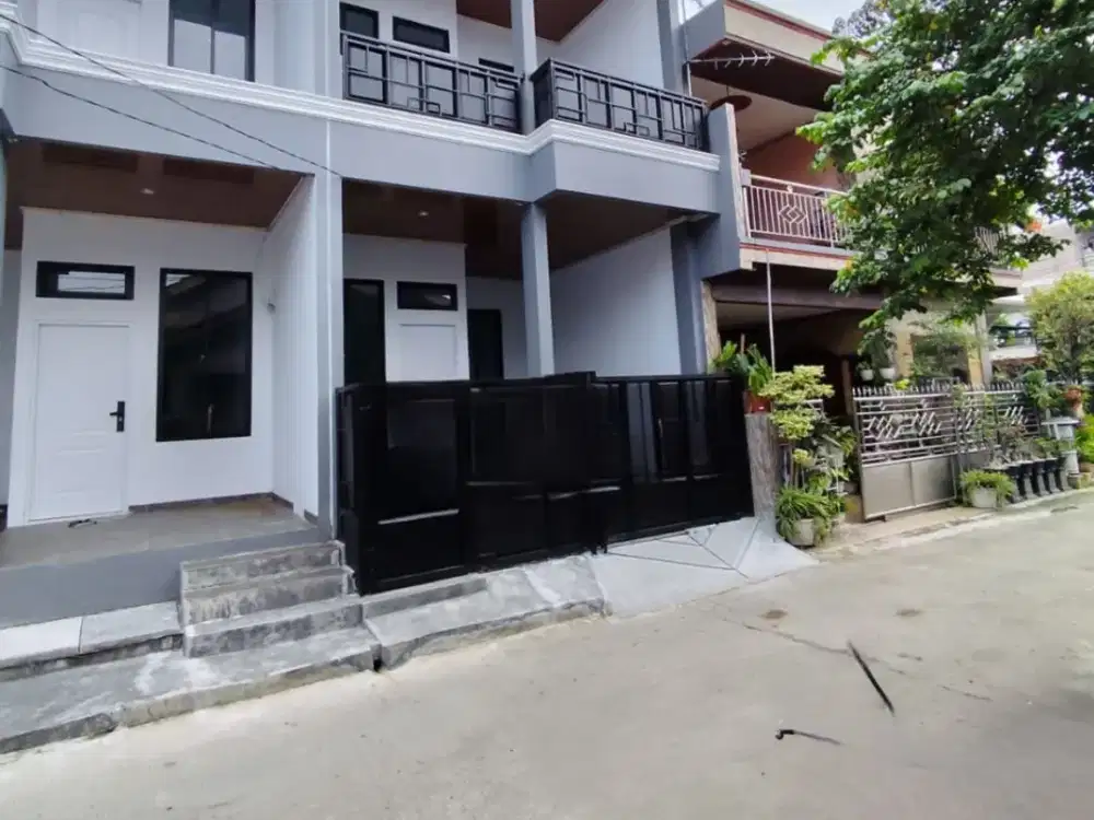 Rumah 2 lt minimalis siap huni di harapan indah bekasi