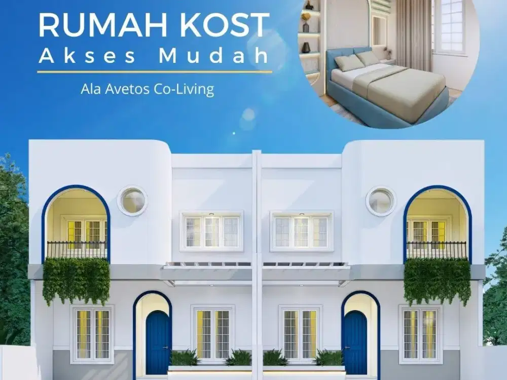 RUMAH KOS SLEMAN FULL FURNISH DESAIN MODERN STRATEGIS JL KALIURANG