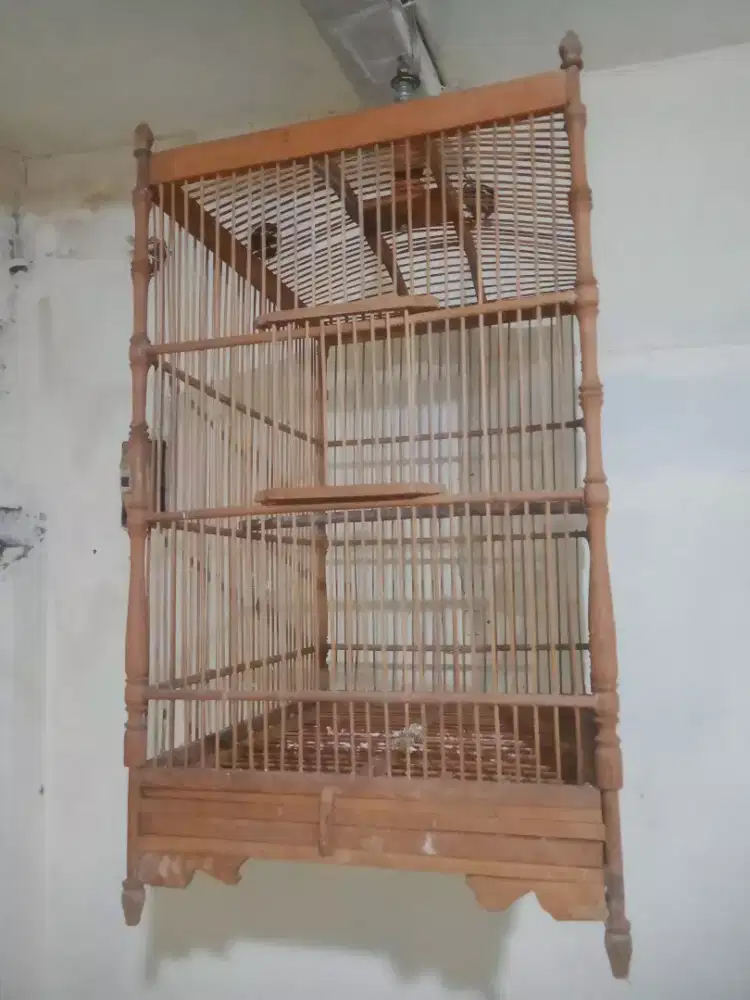 Jual kandang jati no 2 masih layak pakai