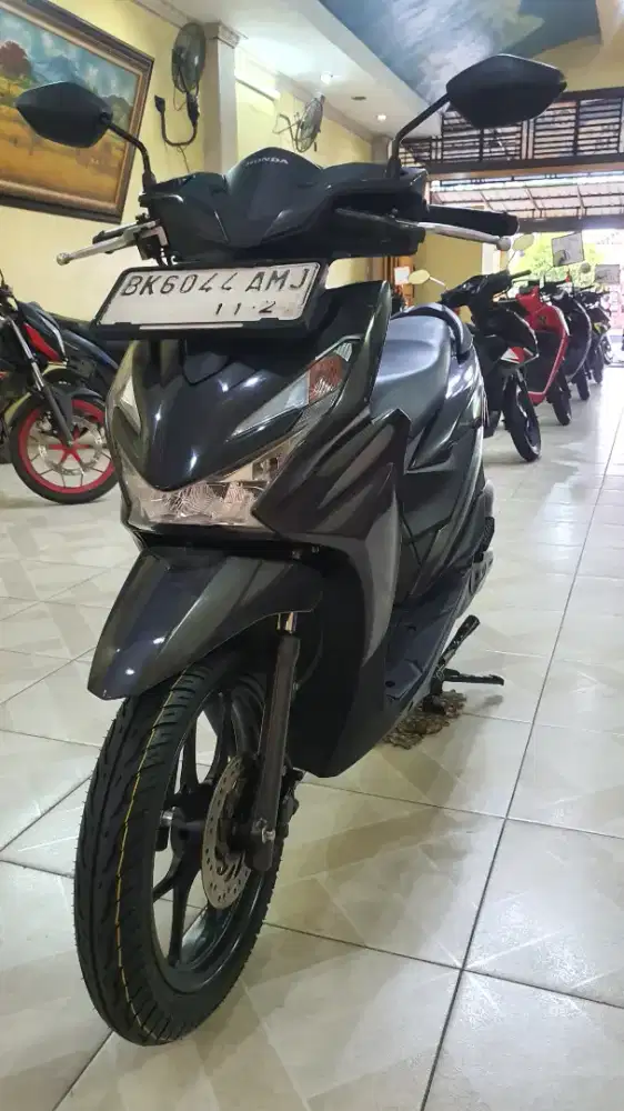 New Beat Deluxe CBS ISS (Model Baru) 2024¤Masih 7.000 KM¤plaza motor