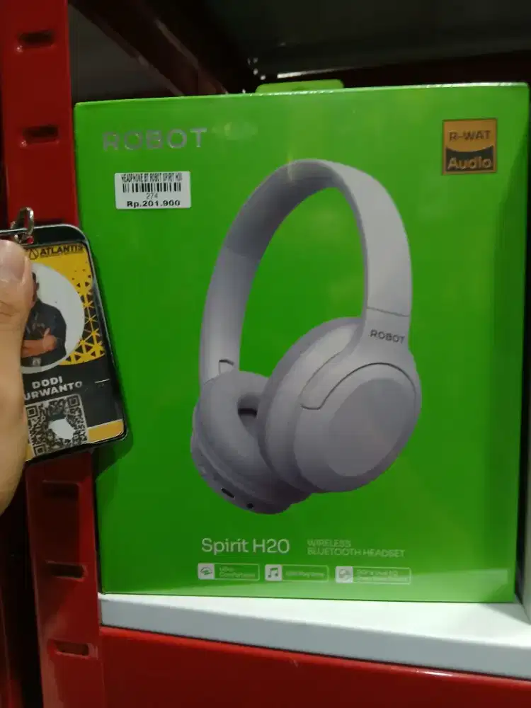 HEADPHONE ROBOT SPIRIT H20 |ATLANTIS DAHSYAT